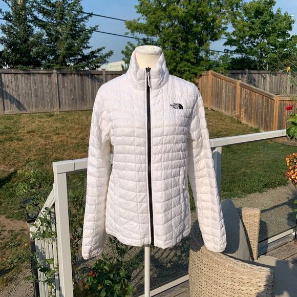 North Face fall, winter, spring jacket duo, white, Sz M, inner puffer,windbreak - Picture 4 of 16